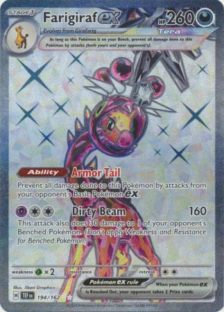 Farigiraf ex – 194/162 – Full Art Secret Rare