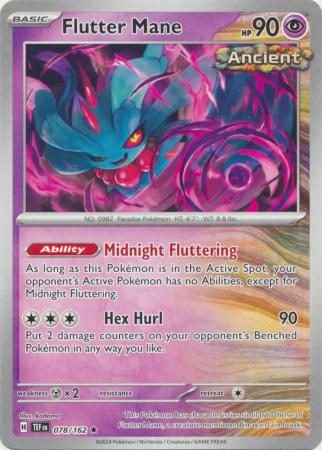 Flutter Mane – 078/162 – Non-Holo Rare
