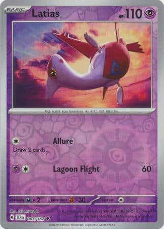 [ESP] Latias - 067/162 - Uncommon Reverse Holo