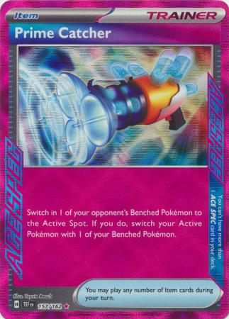 Prime Catcher – 157/162 – Ace Rare