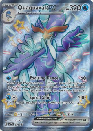 Quaquaval ex – SVP084 – Shiny Promo Carga Gigante