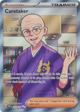 Caretaker – 203/167 – Full Art Secret Rare
