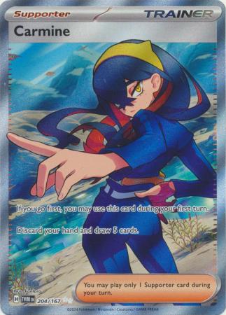 Carmine – 204/167 – Full Art Secret Rare