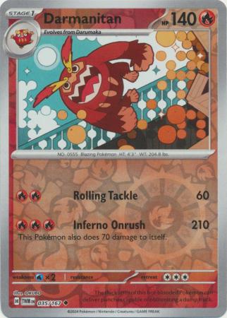 [ESP] Darmanitan - 035/167 - Uncommon Reverse Holo