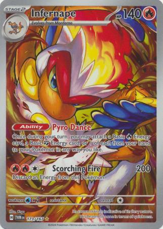 Infernape – 173/167 – Illustration Rare