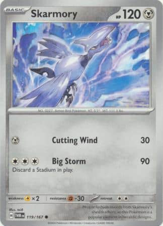 Skarmory - 119/167 - Common