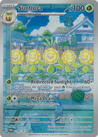Sunflora – 169/167 – Illustration Rare