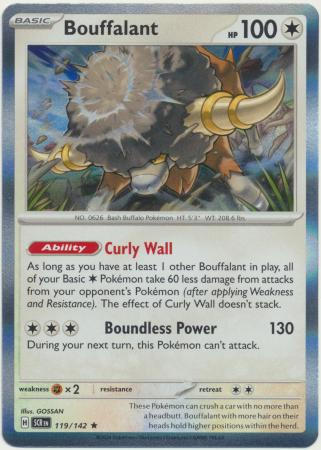 Bouffalant – 119/142 – Holo Rare