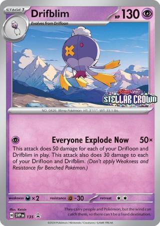Drifblim – SVP135 – Prerelease Promo