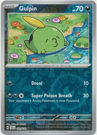 [ESP] Gulpin – 091/142 – Common Reverse Holo
