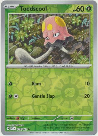 [ESP] Toedscool – 017/142 – Common Reverse Holo