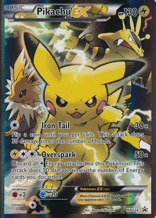 [POR] Pikachu EX – XY124 – Ultra Rare Promo