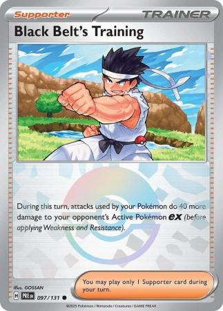 Black Belt’s Training – 097/131 – Common Pokeball Reverse Holo