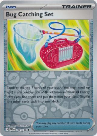 Bug Catching Set – 102/131 – Uncommon Reverse Holo