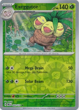 [ESP] Exeggutor - 002/131 - Uncommon Reverse Holo