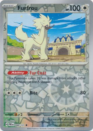 [ESP] Furfrou - 088/131 - Common Reverse Holo