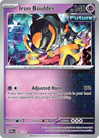 [ESP] Iron Boulder - 046/131 - Holo Rare
