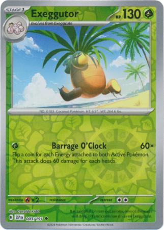 [ESP] Exeggutor - 003/191 - Uncommon Reverse Holo