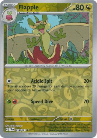 [ESP] Flapple - 139/191 - Uncommon Reverse Holo