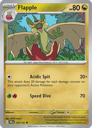 Flapple – 139/191 – Uncommon