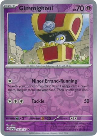[ESP] Gimmighoul - 097/191 - Common Reverse Holo