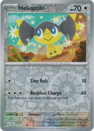 [ESP] Helioptile - 154/191 - Common Reverse Holo