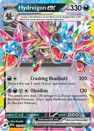 Hydreigon ex – 119/191 – Ultra Rare