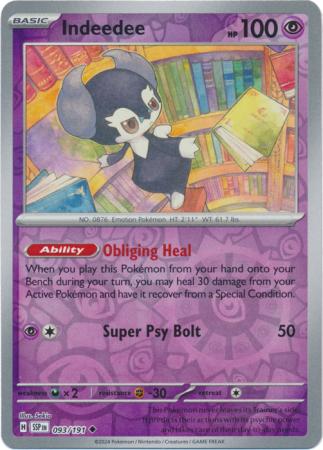 [ESP] Indeedee - 093/191 - Uncommon Reverse Holo