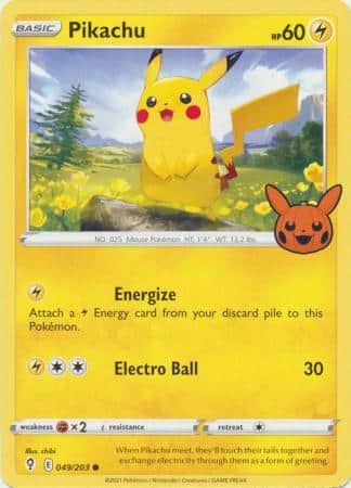 Pikachu – 049/203 – Common