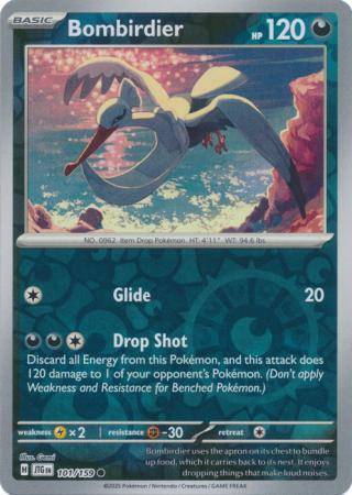 Bombirdier - 101/159 - Common Reverse Holo