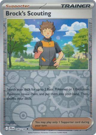 Brock's Scouting - 146/159 - Uncommon Reverse Holo