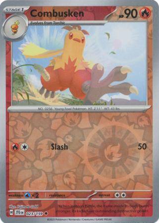 Combusken - 023/159 - Uncommon Reverse Holo
