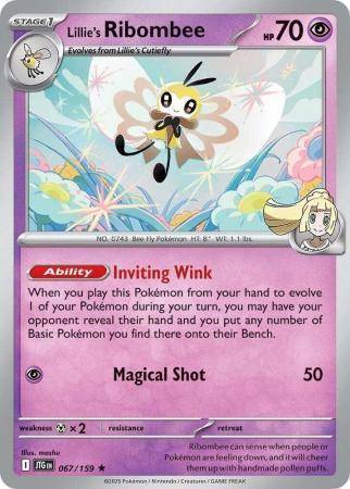 [ESP] Lillie's Ribombee - 067/159 - Holo Rare