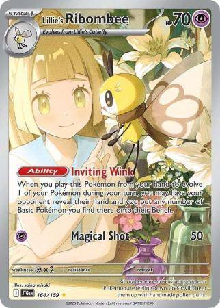 [ESP] Lillie's Ribombee - 164/159 - Illustration Rare