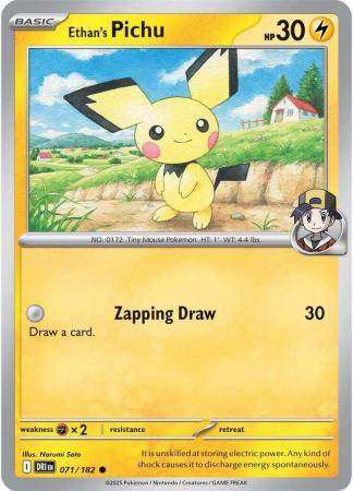 Ethan’s Pichu – 071/182 – Common