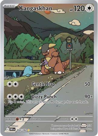 Kangaskhan – 204/182 – Illustration Rare
