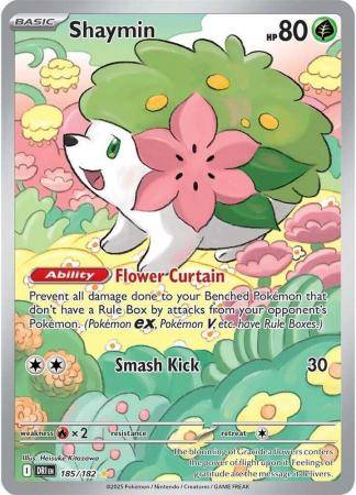 Shaymin – 185/182 – Illustration Rare