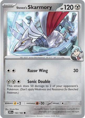 Steven’s Skarmory – 142/182 – Common