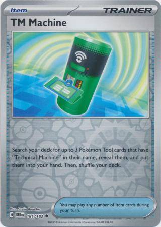 TM Machine – 181/182 – Uncommon Reverse Holo