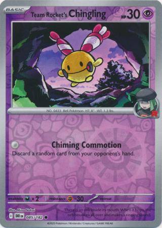 Team Rocket’s Chingling – 085/182 – Common Reverse Holo