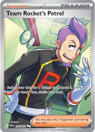 Team Rocket’s Petrel – 226/182 – Ultra Rare