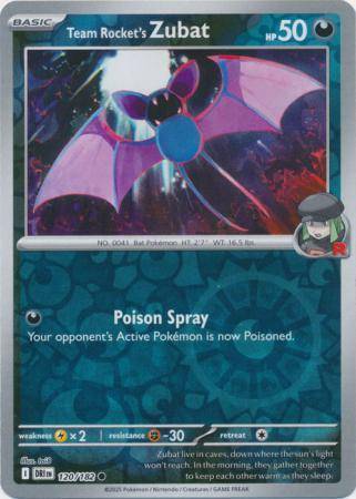 Team Rocket’s Zubat – 120/182 – Common Reverse Holo