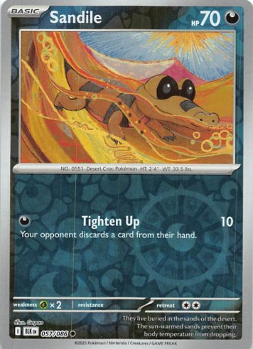 Sandile - 057/086 - Common Reverse Holo