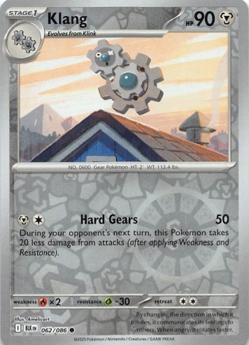 Klang - 062/086 - Common Reverse Holo