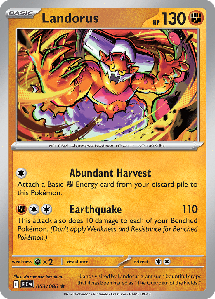 [ESP] Landorus – 053/086 – Holo Rare