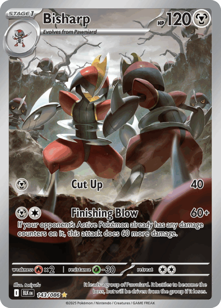 Bisharp - 143/086 - Art Rare