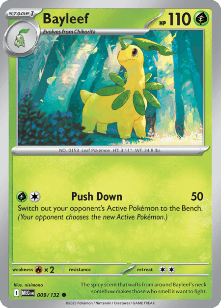 Bayleef - 009/132 - Common