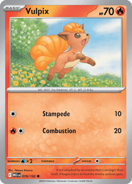 Vulpix - 019/132 - Common