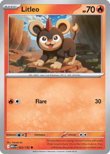 [ESP] Litleo - 023/132 - Common Reverse Holo