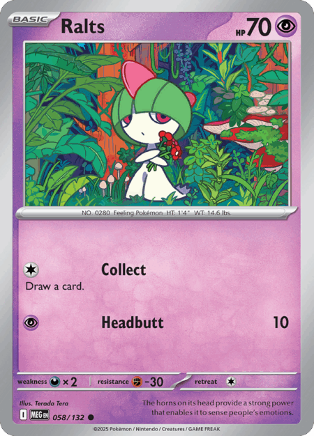 Ralts - 058/132 - Common